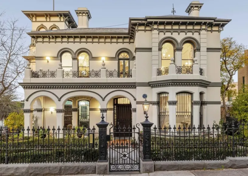 Ornate Victorian residence in Hawthorn, Victoria